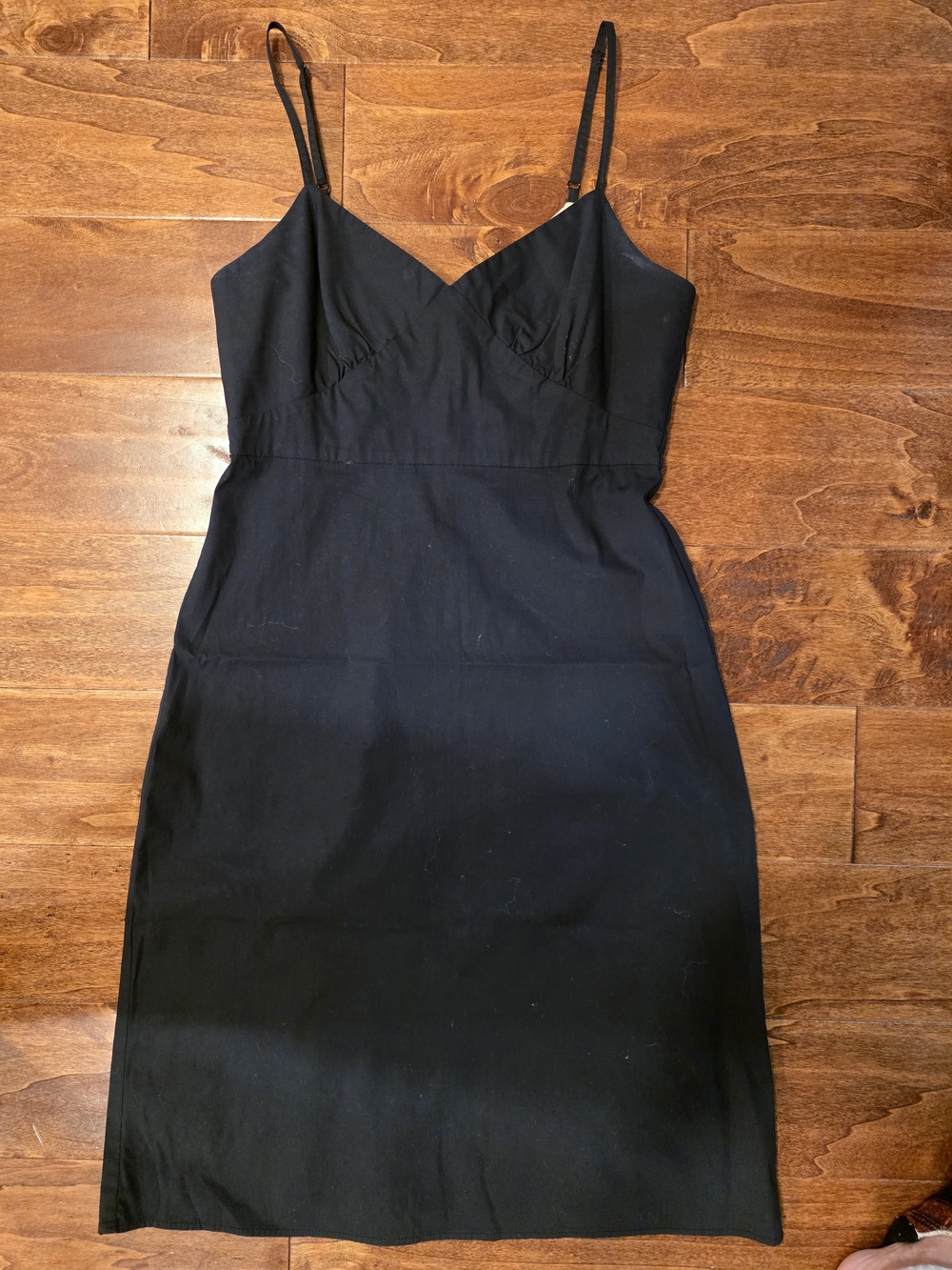 GAP Womens Black Strap Dress Size 4 EUC